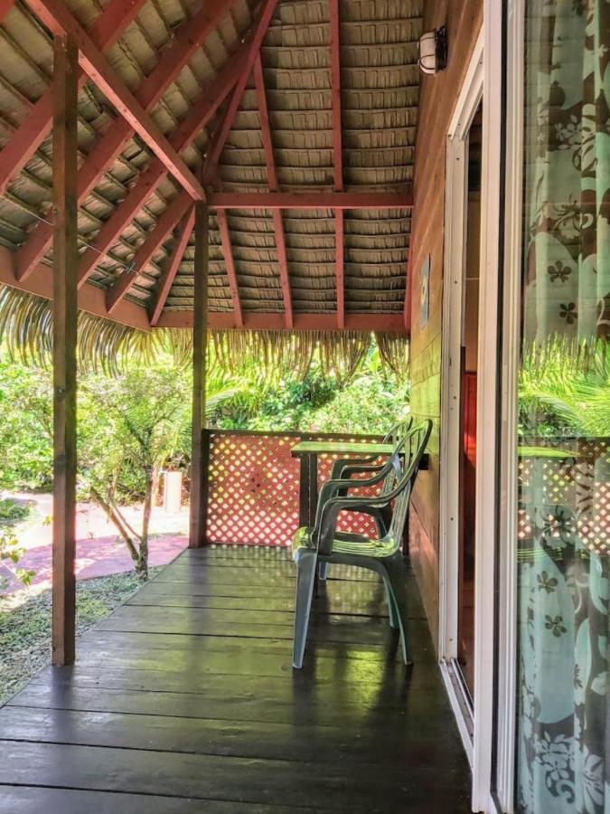 Huahine - Bungalow Tiare Fare ภายนอก รูปภาพ