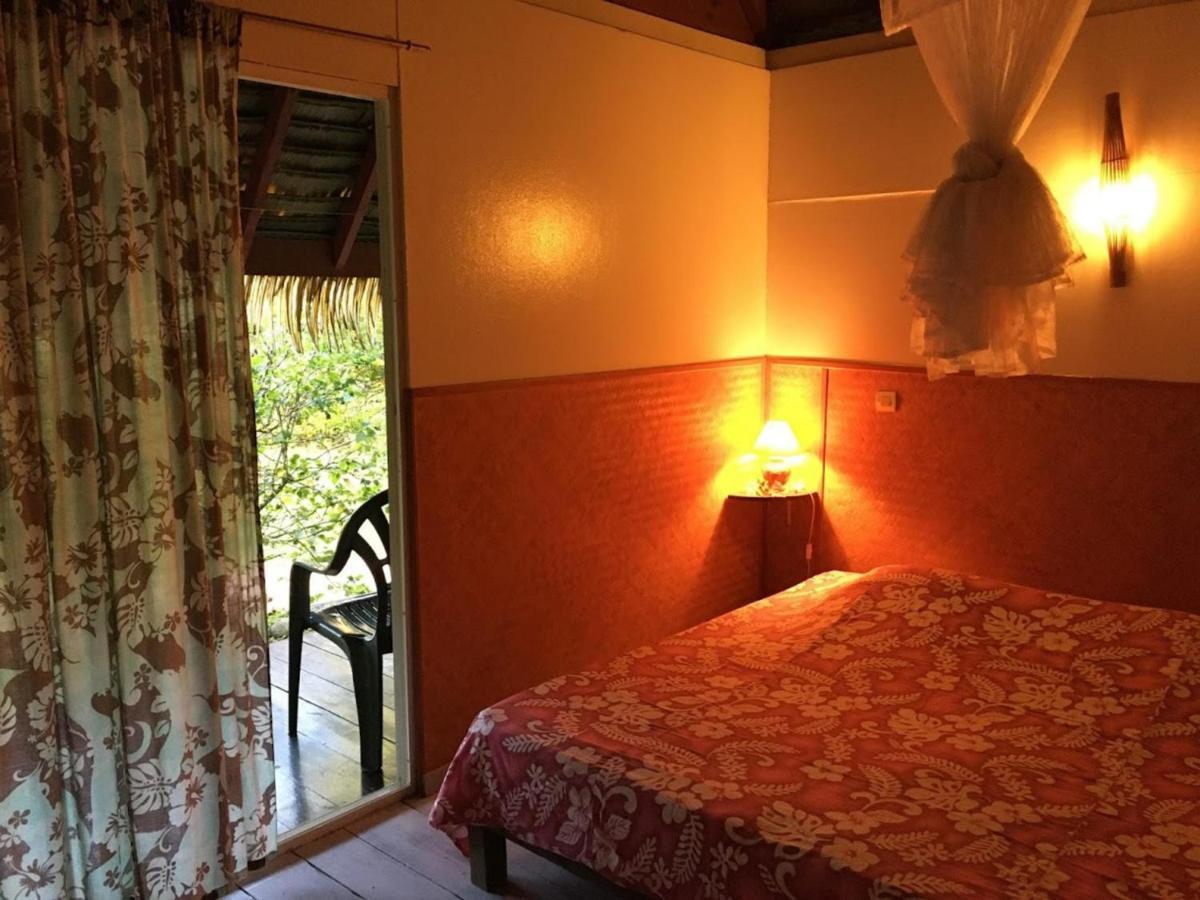 Huahine - Bungalow Tiare Fare ภายนอก รูปภาพ
