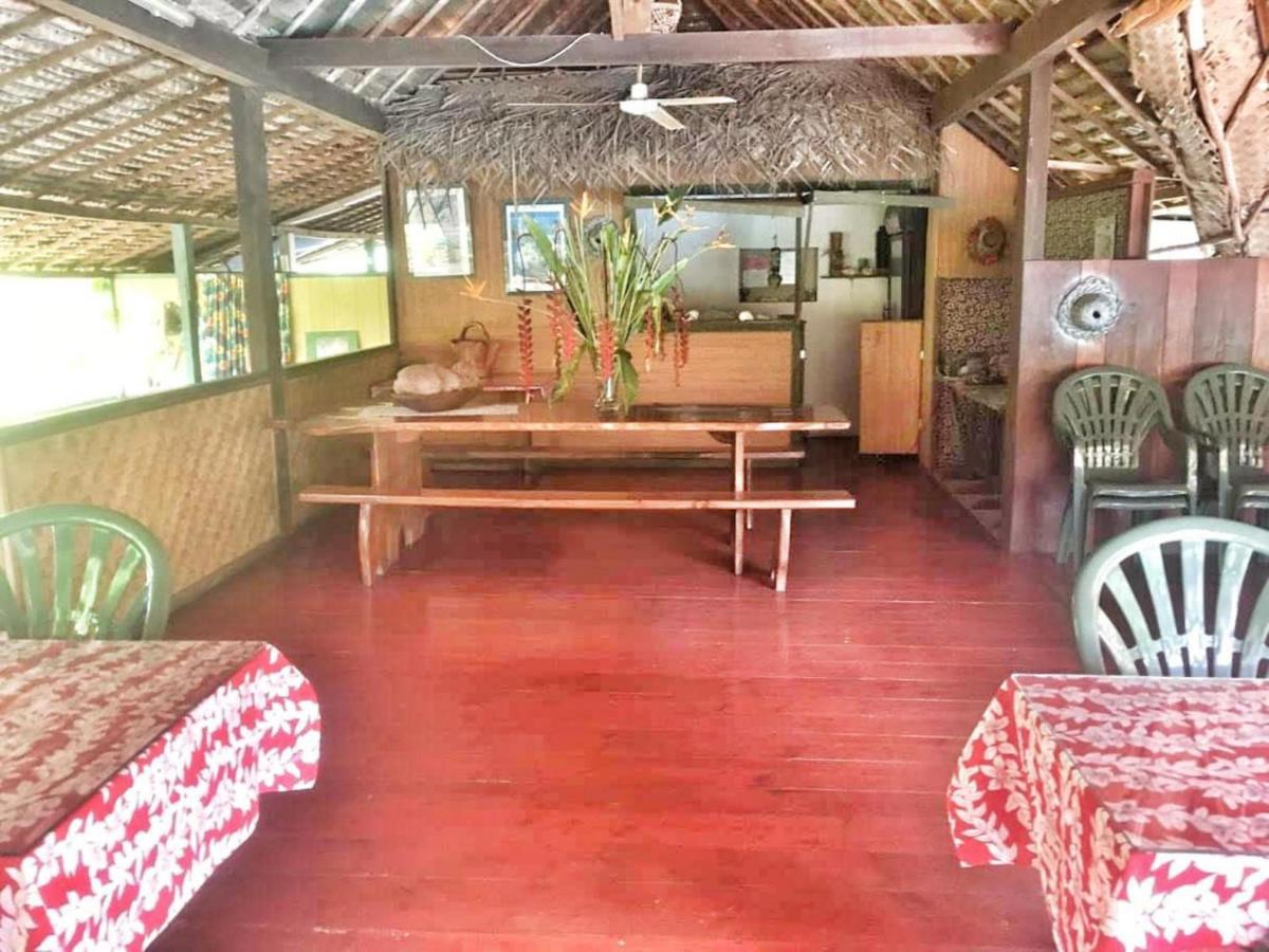 Huahine - Bungalow Tiare Fare ภายนอก รูปภาพ